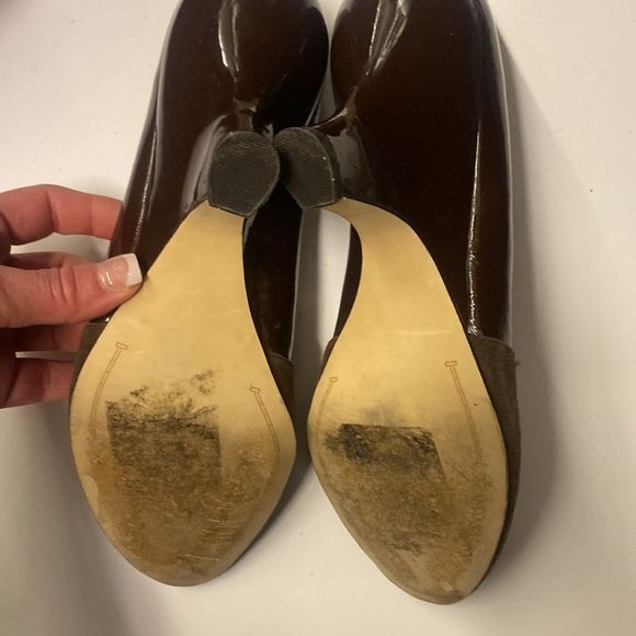 Franco Sarto Brown gorgeous wedge heels - Picture 4 of 8